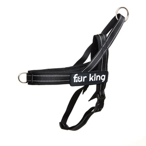 Harnesses Fur King Signature Quick Fit Harness Medium Black