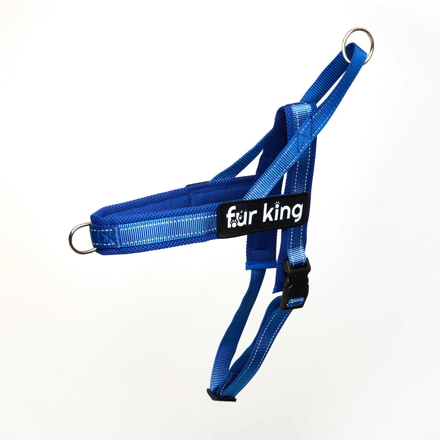 Harnesses Fur King Signature Quick Fit Harness Medium Blue