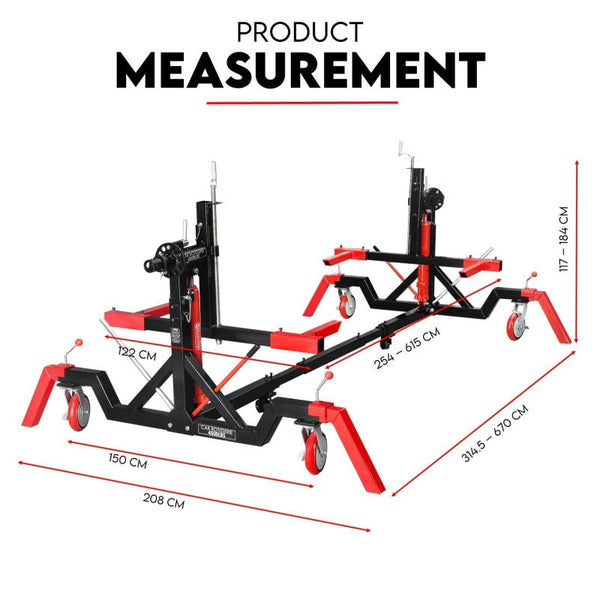 Other Auto Tools & Supplies Car Rotisserie Hydraulic Auto Body Frame Boat Repair Restoration 4500Lbs