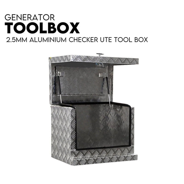 Tool Boxes Aluminium Toolbox Ute Box Generator Trailer Truck Canopy 620X400x500