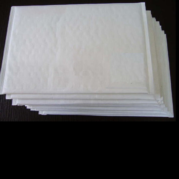 100 Piece Pack - 28 X 23Cm White Bubble Padded Envelope Bag Post Courier Mailer Shipping Safe Fragile Self Seal