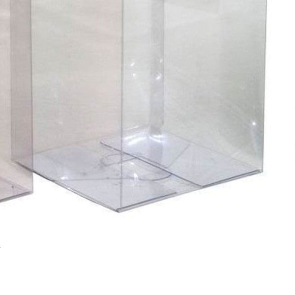 Gift Boxes 50 Pack Of 12Cm Square Cube Box Large Bomboniere Exhibition Gift Product Showcase Clear Plastic Shop Display Storage Packaging