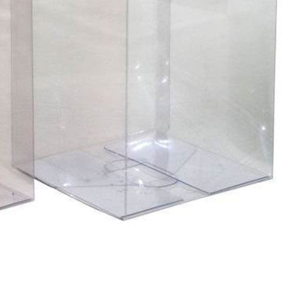 Gift Boxes 50 Pack Of 9Cm Sqaured Cube Gift Box Product Showcase Clear Plastic Shop Display Storage Packaging