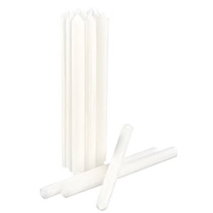 Candles 50 Bulk Buy Pack White Wax 20Cm Taper Church House Vigil Candleabra 2Cm Wide