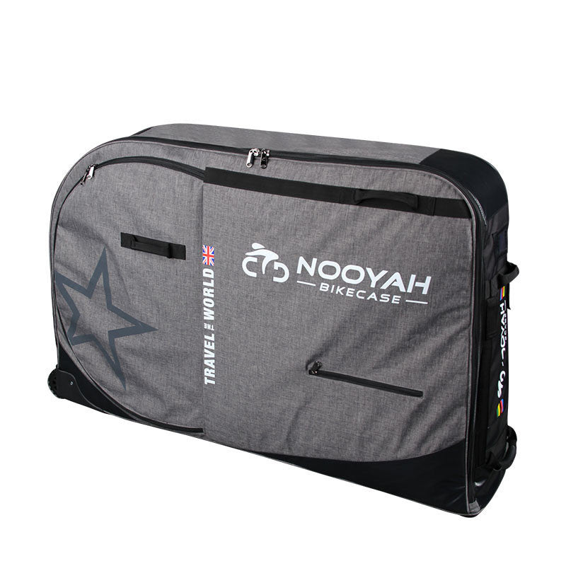 Bicycle Transport Cases & Bags Nooyah Bike Travel Bag Case Plane Boat Shipping Transport, Fits Cross Country All Mountain Bike, Mtb, Tt, Road Triathlo