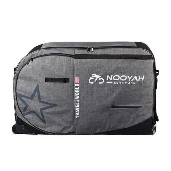 Nooyah Bike Travel Bag Case Plane Boat Shipping Transport, Fits Cross Country All Mountain Bike, Mtb, Tt, Road Triathlon 29Er 700C