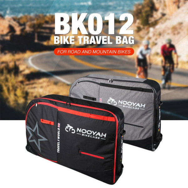 Bicycle Transport Cases & Bags Nooyah Bike Travel Bag Case Plane Boat Shipping Transport, Fits Cross Country All Mountain Bike, Mtb, Tt, Road Triathlo