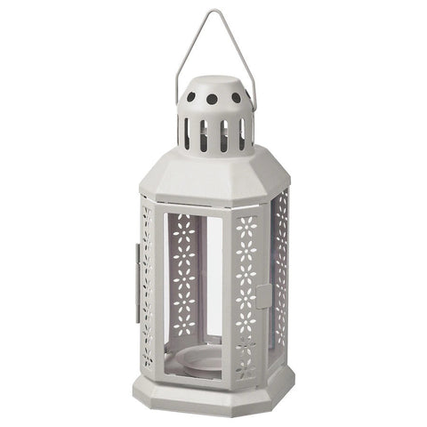 Lanterns My Decorations 5 Pack Of Grey Metal Miners Lantern Summer Wedding Home Party Room Balconey Deck 21Cm Tealight Candle