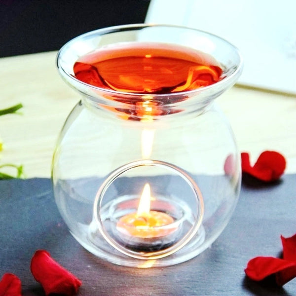 Candle Holders & Accessories My Decorations 20 Wholesale Lot Of Perfume Scented Essential Oil Tealight Candle Burner Glass Lamp For Aromatherapy Spa R