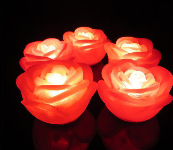 Red Rose Battery String Fairy Light - Party Night Wedding Decoration