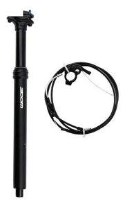 Seatposts Zoom Mtb Adjustable Seatpost Internal Cable 30.9 Diameter 125Mm Travel Height Via Thumb Remote Lever