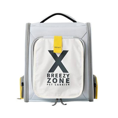 Pet Transport Petkit Breezy X Zone Carrier Grey Yellow