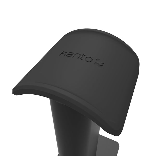 Headphone Accessories Kanto H2 Premium Universal Desktop Headphone Stand, Black