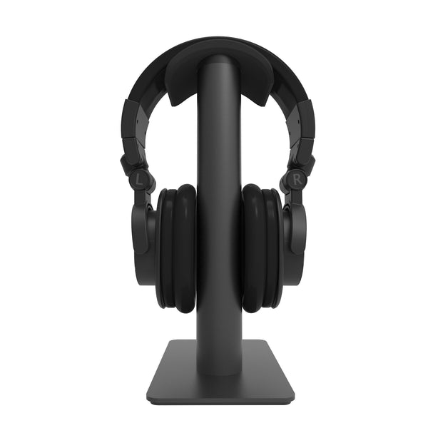 Headphone Accessories Kanto H2 Premium Universal Desktop Headphone Stand, Black