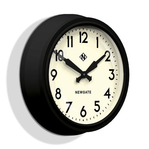 Wall Clocks Newgate 50S Electric Clock Black