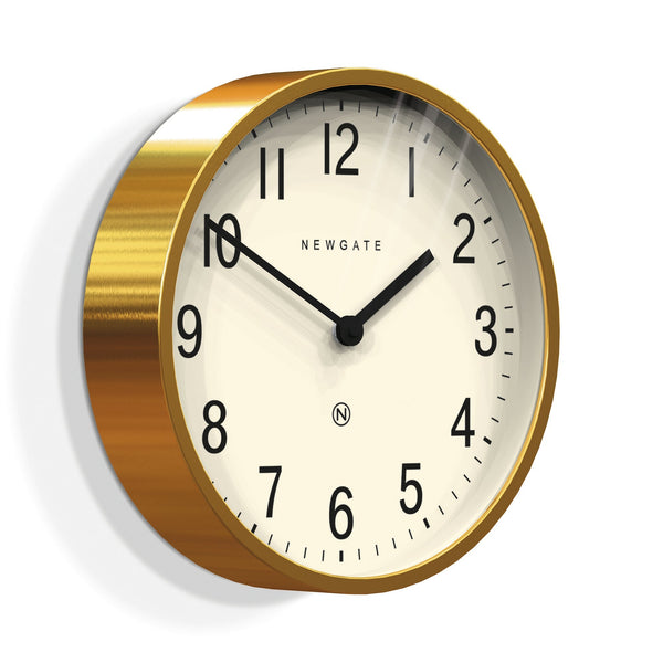 Wall Clocks Newgate Master Edwards Clock Radial Brass