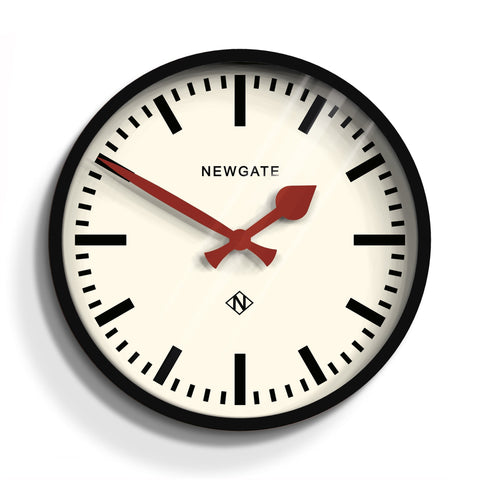 Wall Clocks Newgate Luggage Clock Black