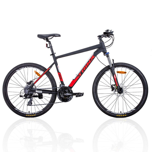 Bicycles Trinx M600 Mountain Bike 24 Speed Mtb Bicycle 17 Inches Frame Red