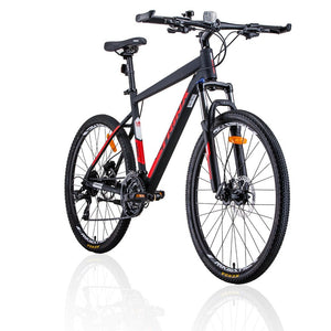 Bicycles Trinx M600 Mountain Bike 24 Speed Mtb Bicycle 17 Inches Frame Red