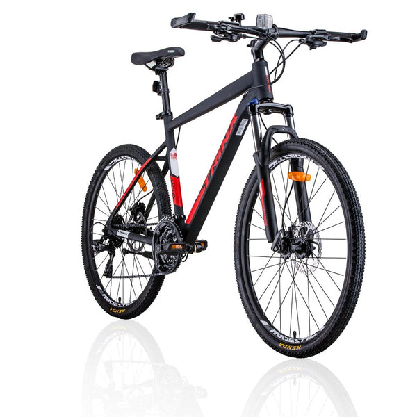 Bicycles Trinx M600 Mountain Bike 24 Speed Mtb Bicycle 17 Inches Frame Red