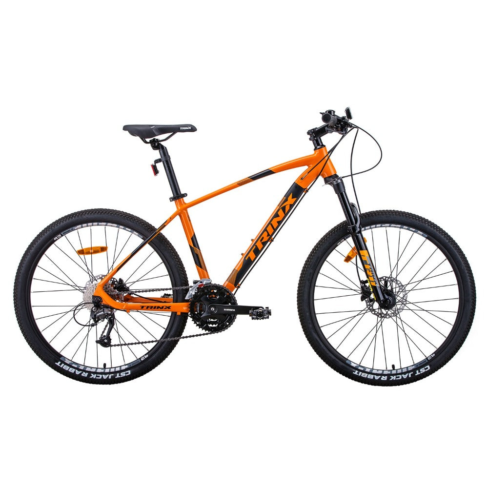 Bicycles Trinx X1 Mtb Mountain Bike Shimano Altus M370 27 Speed 19 Inches Frame Orange/Black