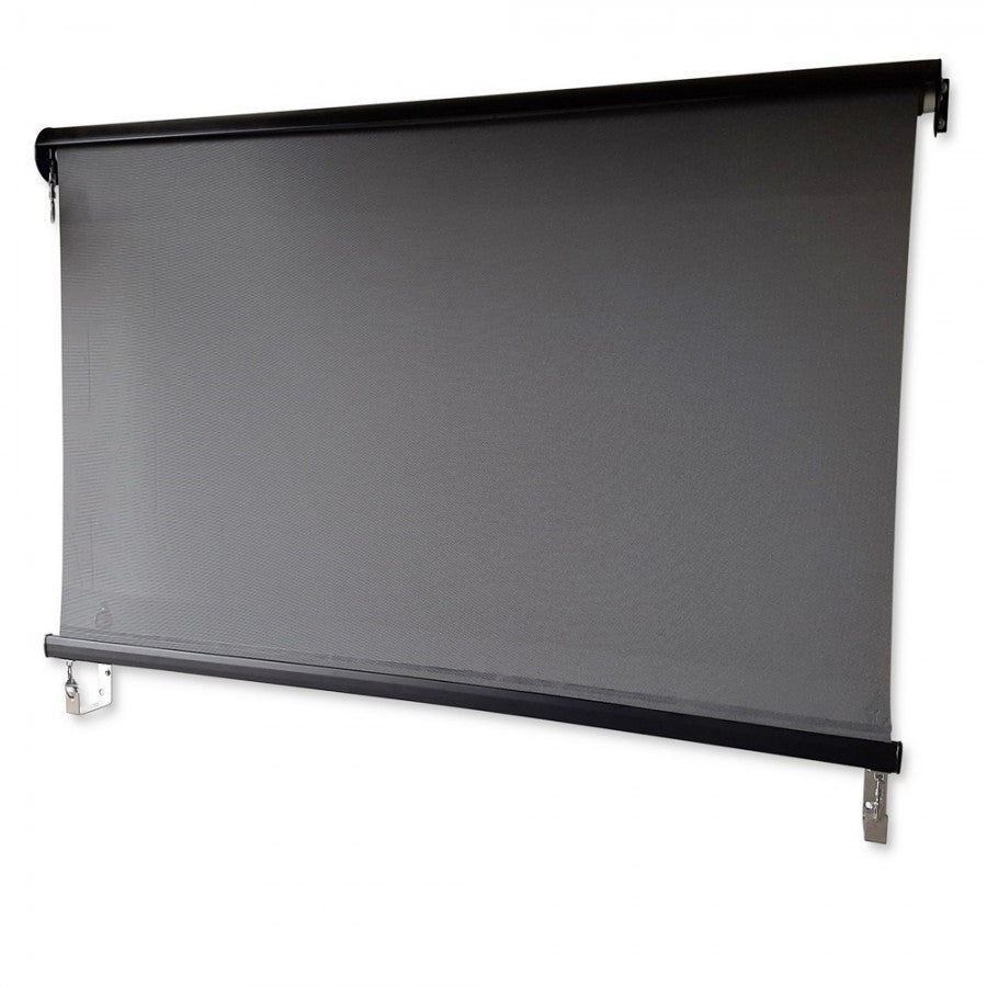 Awning & Canopy Parts Outdoor Roller Blind Sun Screen Awning With Aluminium Hood 1.8,