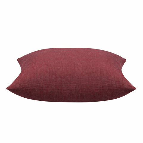 Cushion Covers Elements Deep Red Solid Base Colour Cushion Cover