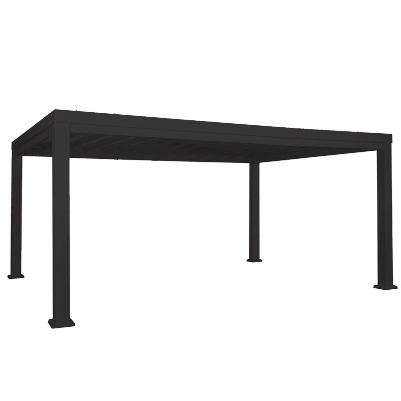 Gazebos & Pergolas Backyard Discovery Trenton 12X16 Black Pergola With Powerport