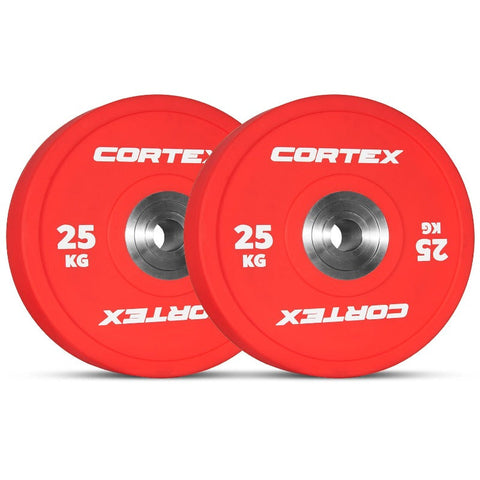 Other Strength Training Cortex 25Kg Competition Bumper Plates (Pair)