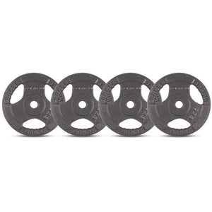 Cortex 5Kg Tri-Grip Standard Plates 25Mm Set Of 4