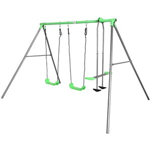 Outdoor Swings Lifespan Kids Hurley 2 Metal Swingset