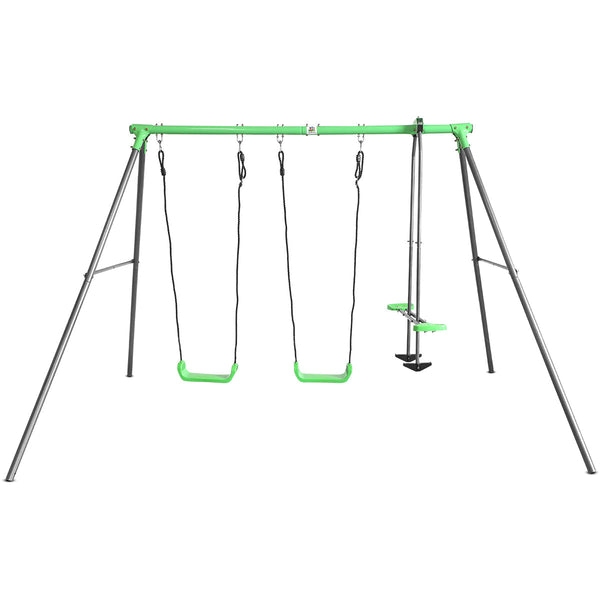 Outdoor Swings Lifespan Kids Hurley 2 Metal Swingset