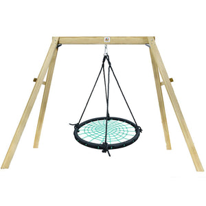 Outdoor Swings Lifespan Kids Oakley Swing Set With 1.2M Spidey Web