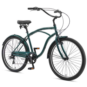 Bicycles Progear Bikes Miami R7 Mens Cruiser 26*19" Forest Green (S Ride Version)