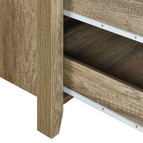 Dressers & Chests of Drawers Dresser Storage Drawers Natural Wood Mdf Oak Colour Mirror