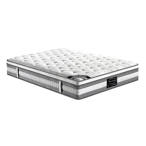 Mattresses Mattress Euro Top King Size Pocket Spring Coil With Knitted Fabric Medium Firm 34Cm Thick