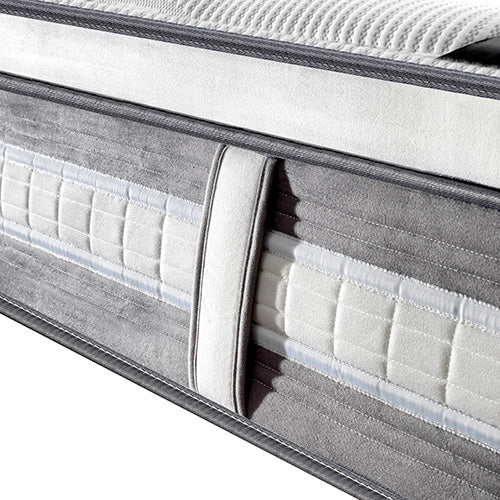 Mattresses Mattress Euro Top King Single Size Pocket Spring Coil With Knitted Fabric Medium Firm 34Cm Thick