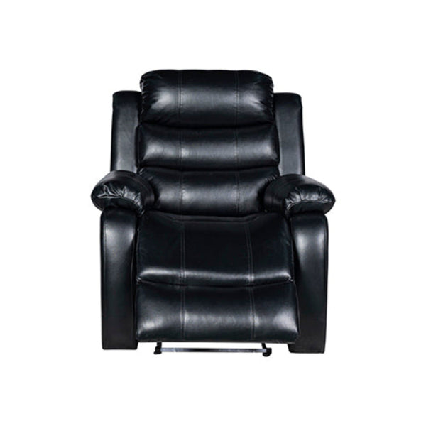 Sofas, Armchairs & Couches Chelsea 1R Seater Finest Leatherette Recliner Feature Console Led Light Ultra Cushioned