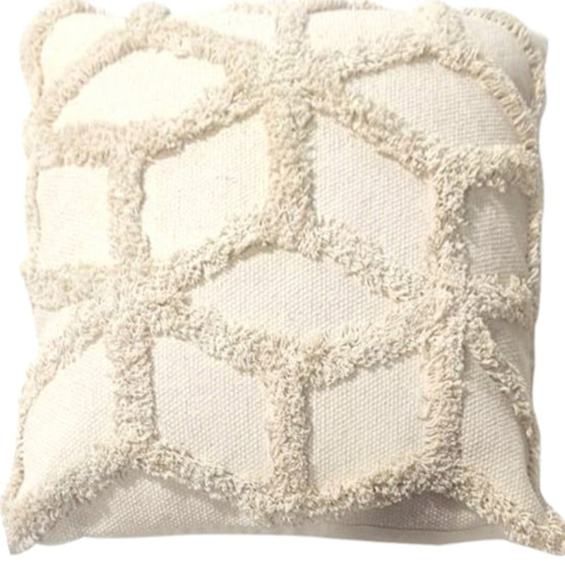 Cushion Covers White Woven Cushion Cover 45X45cm