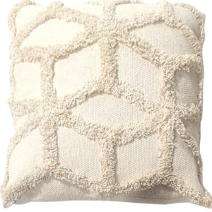 Cushion Covers White Woven Cushion Cover 45X45cm