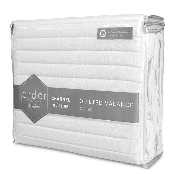 Other Bedding Quilted Valance King Single