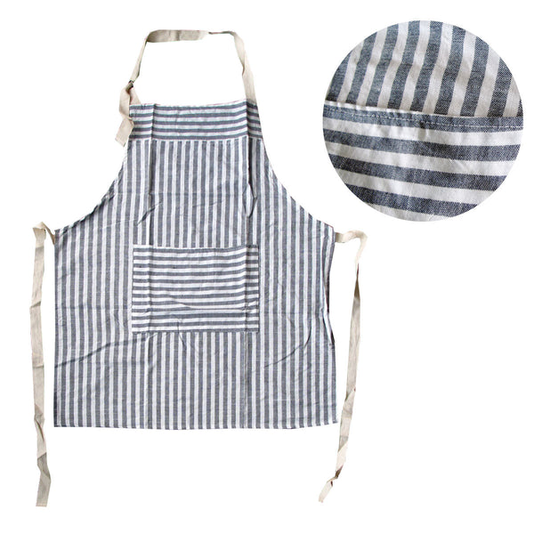 Aprons My Hub Polyester Cotton Striped Apron