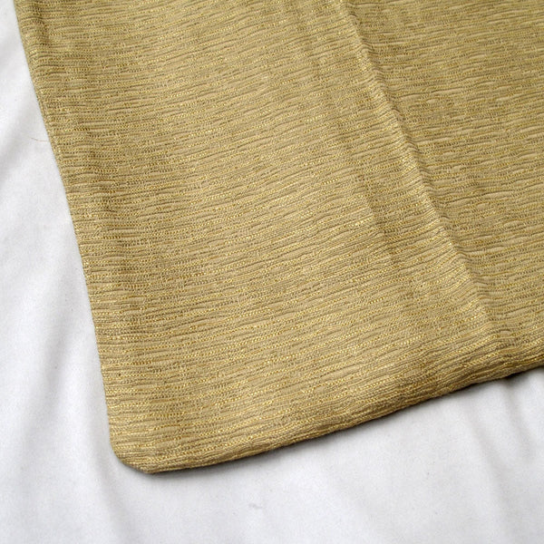 Cushion Covers Polyester Cotton Texture Cushion Cover Pale Gold