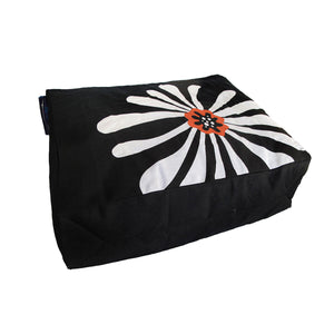 Pet Beds Heavy Duty Pure Cotton Pet Dog Bed Cover Small Black