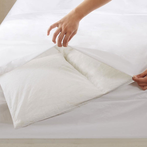 Mattress Toppers & Protectors Stain Resistant Quilt Protector