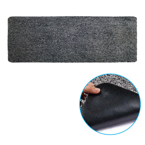 Amazing Absorbent Runner Mat 150 X 57 Cm Black/Charcoal/White