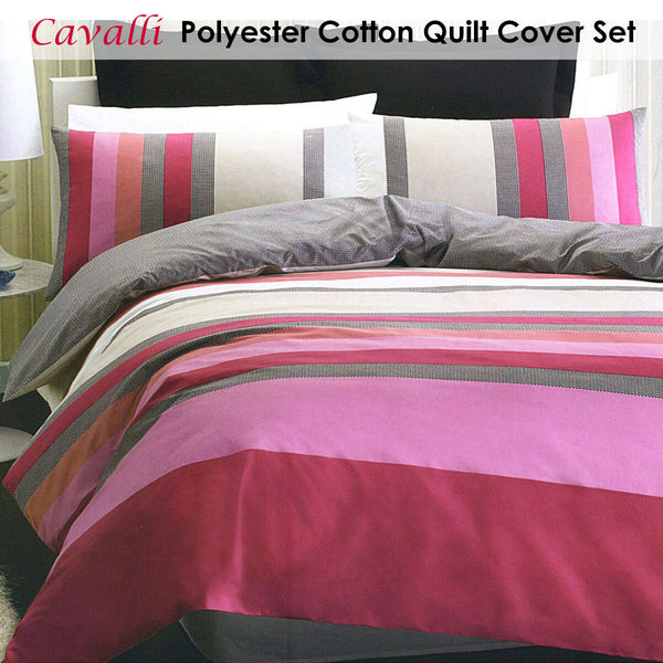 Quilt Covers Belmondo Cavalli Polyester Cotton Quilt Cover Set King