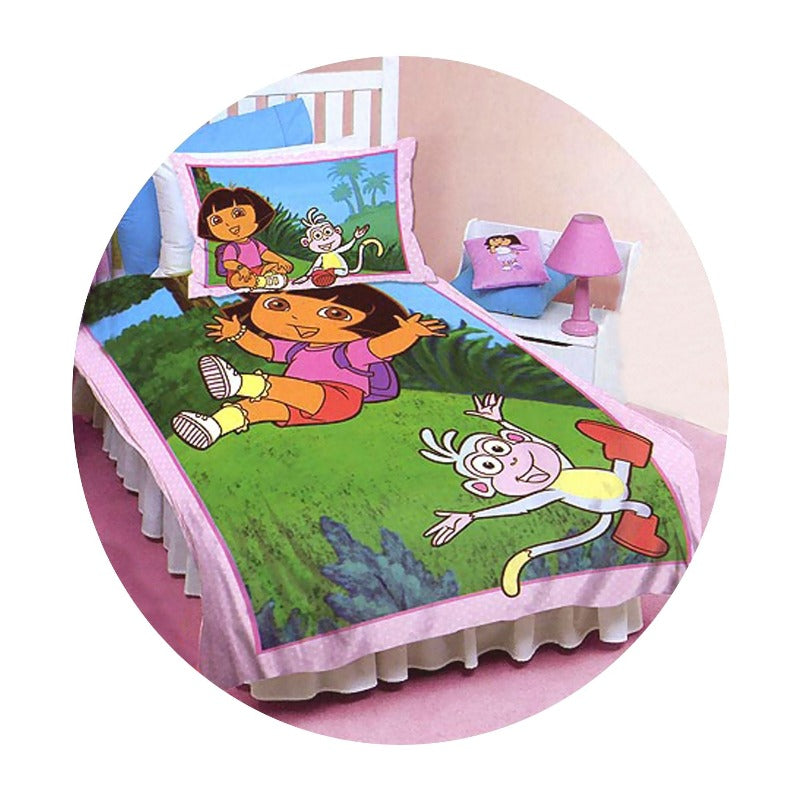 Quilt Covers Disney Dora The Explorer Licensed Quilt Cover Set Friends Double