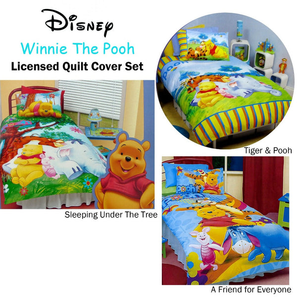 Quilt Covers Disney Winnie The Pooh Quilt Cover Set Sleeping Under Tree