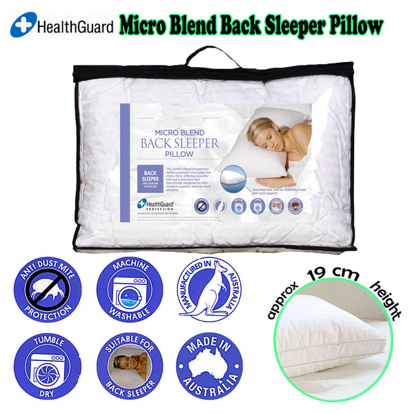 Pillows Easyrest Micro Blend Back Sleeper Pillow